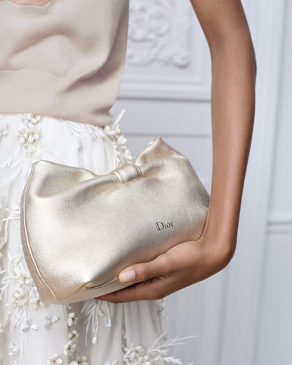 Dior Or Small Dior Bow Bag