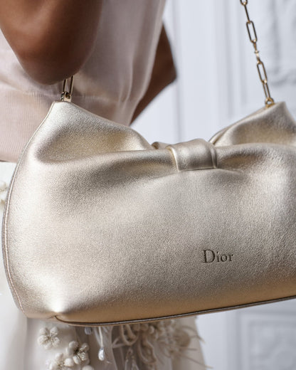 Dior Or Small Dior Bow Bag