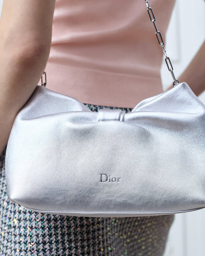 Dior Or Small Dior Bow Bag