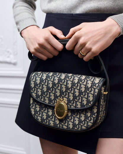 Medium Dior Médaillon Flap Bag