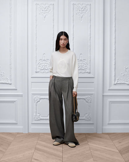 Small Dior Médaillon Flap Bag with Chain