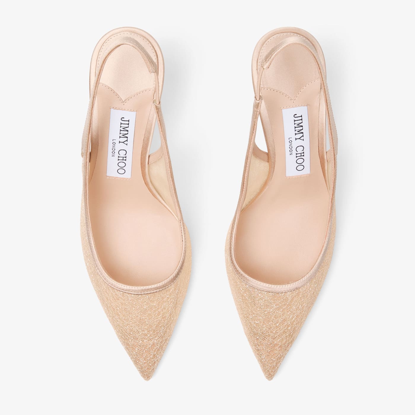Love Sling Back 65 Macaron Candyfloss Glitter Slingbacks