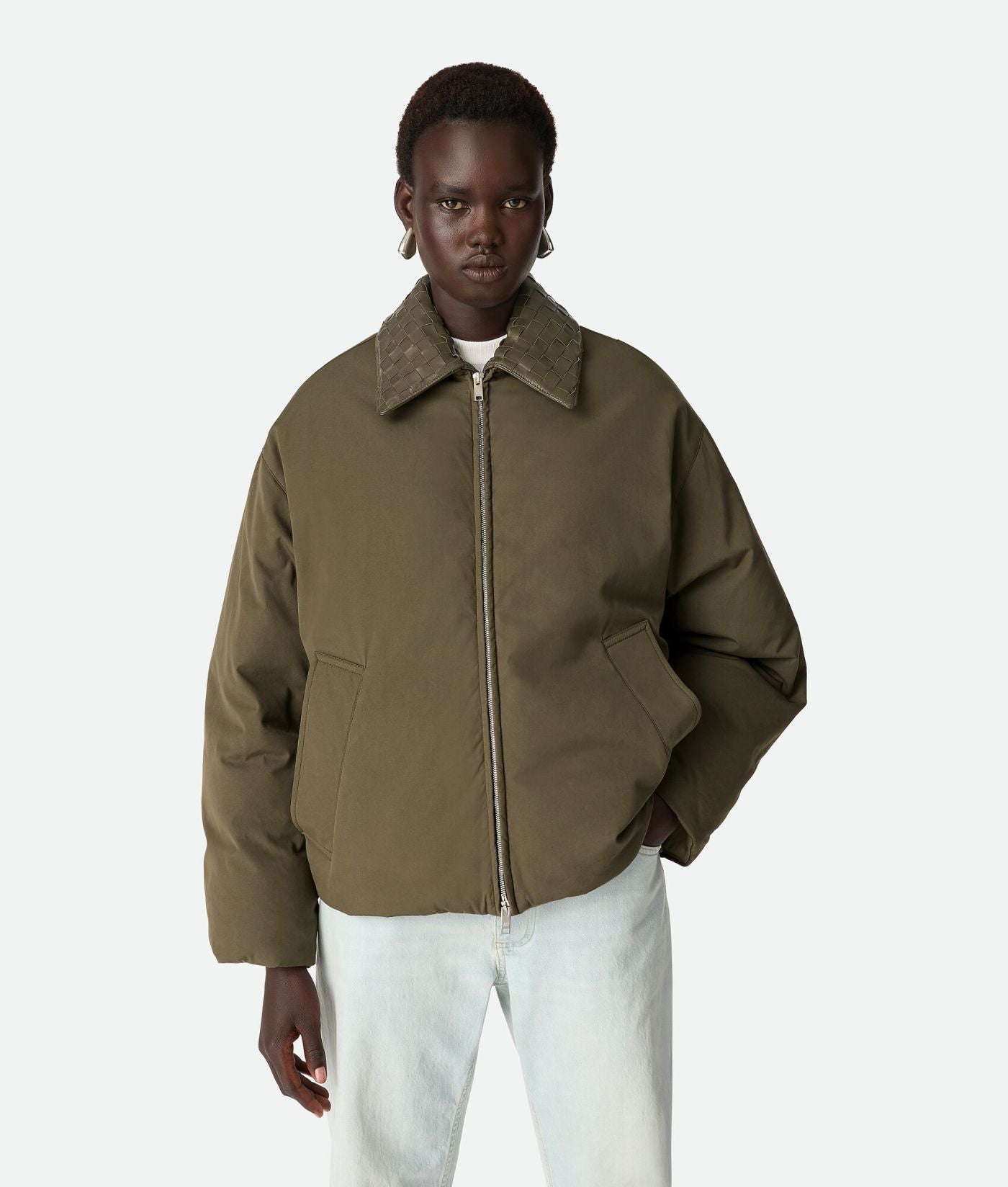 Tech Nylon Puffer Jacket