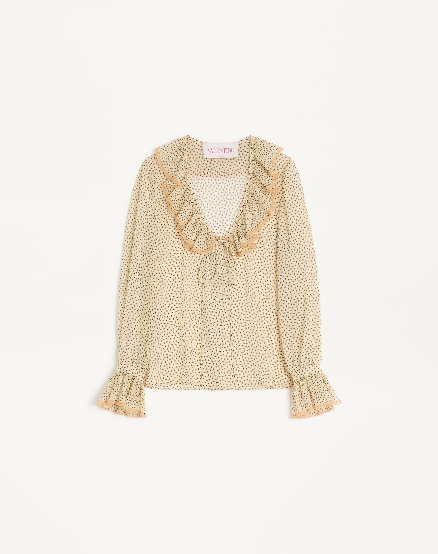 Light Georgette Shirt With Plusdepois Print