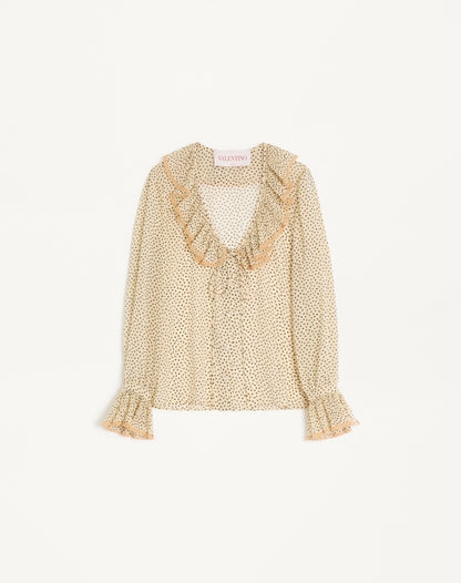 Light Georgette Shirt With Plusdepois Print