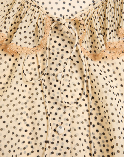 Light Georgette Shirt With Plusdepois Print