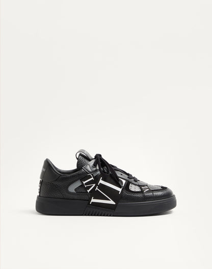 Low-top Calfskin Vl7n Sneaker With Bands