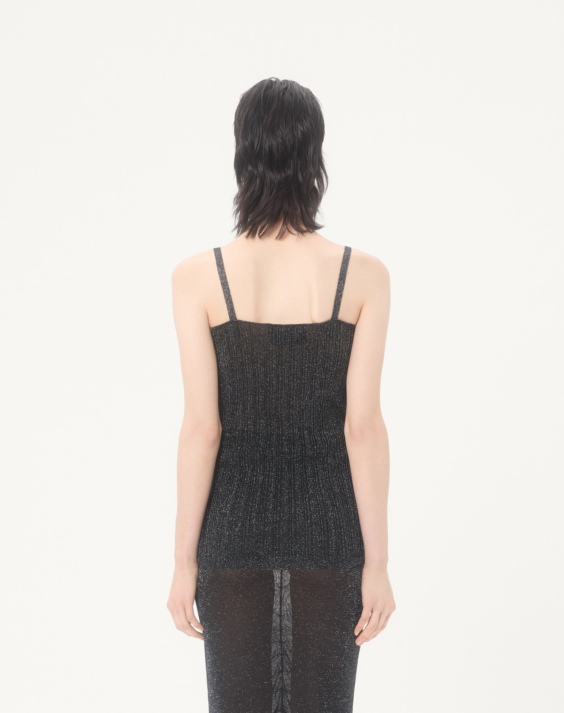 Lurex Knit Top