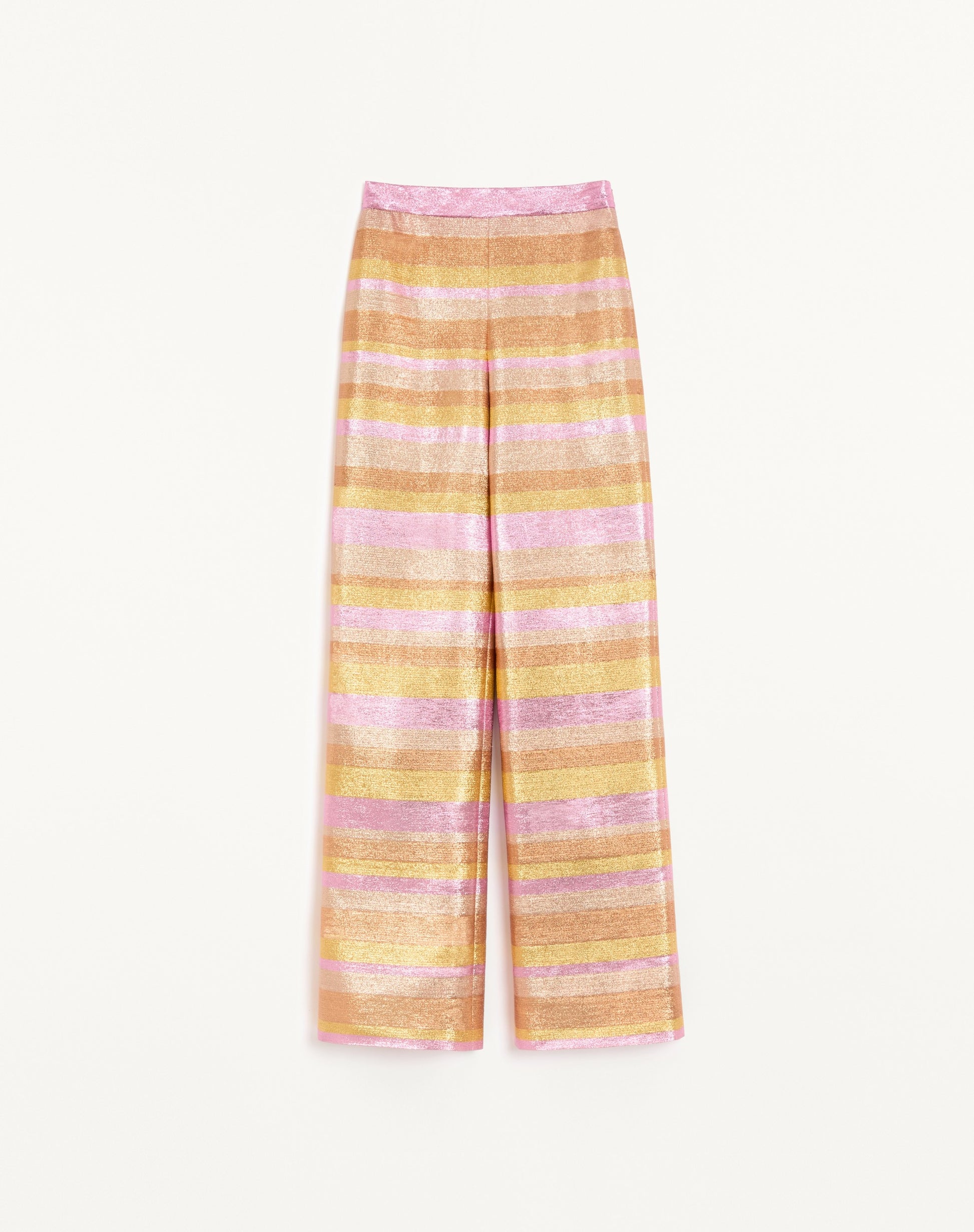 Lurex Lumiere Nocturne Barré Trousers