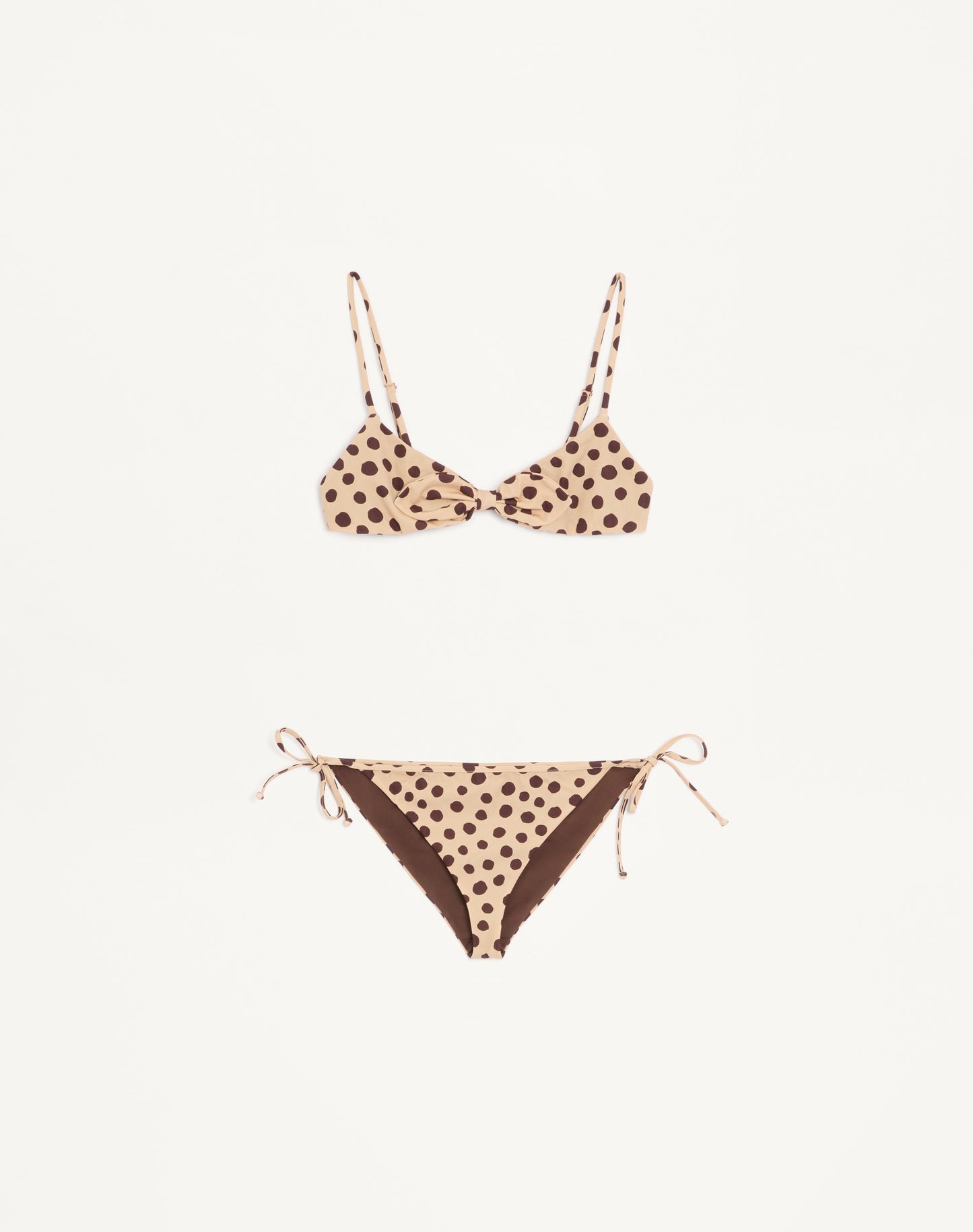 Lycra Swimsuit In Plus De Pois Dalmata Polka Dot