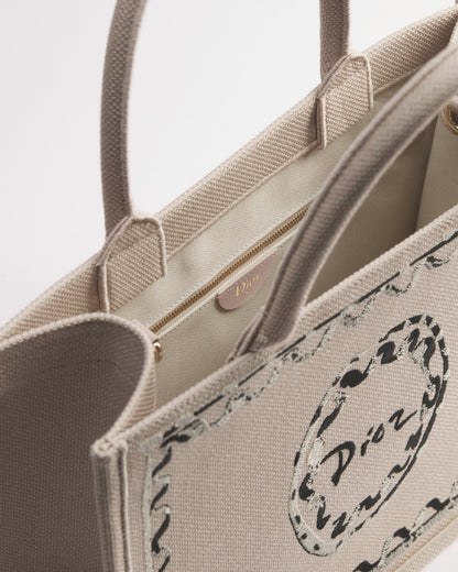 Dioriviera Medium Dior Book Tote with Strap