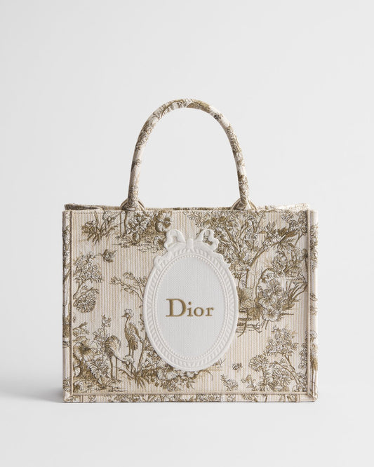 Dioriviera Medium Dior Book Tote with Strap