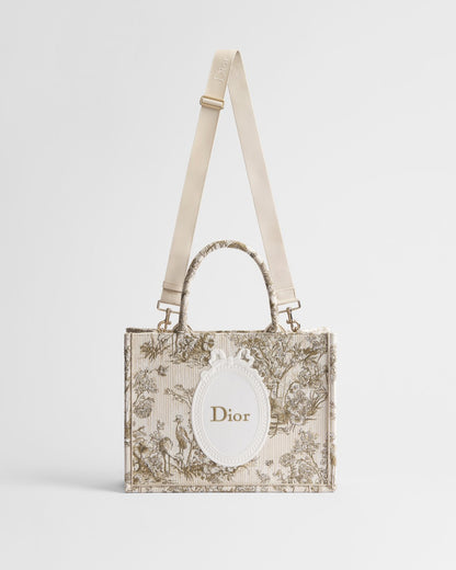 Dioriviera Medium Dior Book Tote with Strap