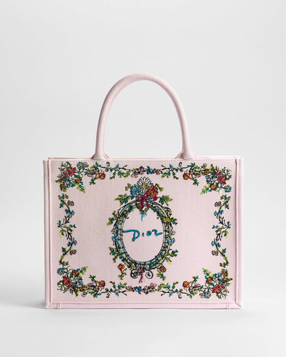 Dioriviera Medium Dior Book Tote with Strap