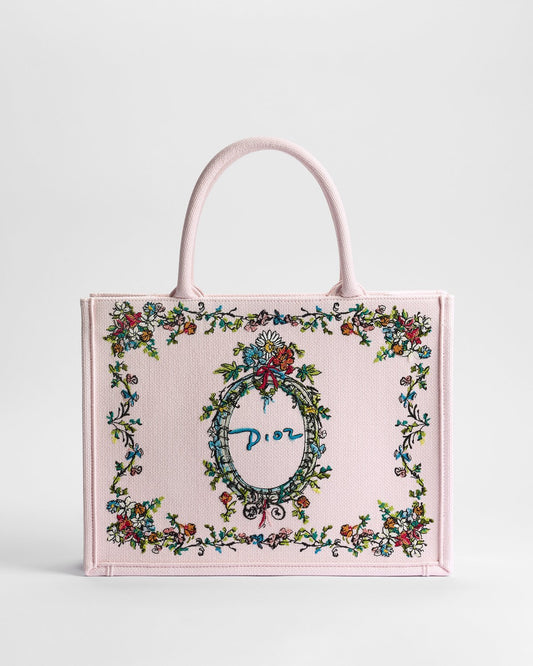Dioriviera Medium Dior Book Tote with Strap