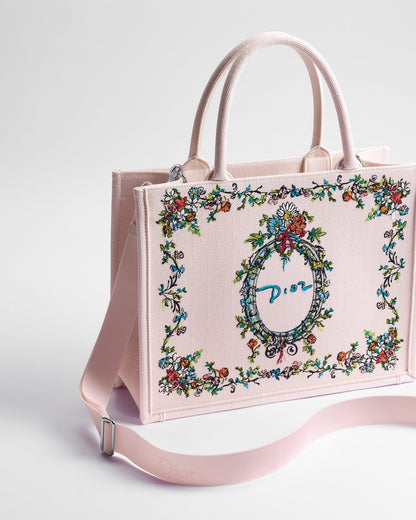 Dioriviera Medium Dior Book Tote with Strap