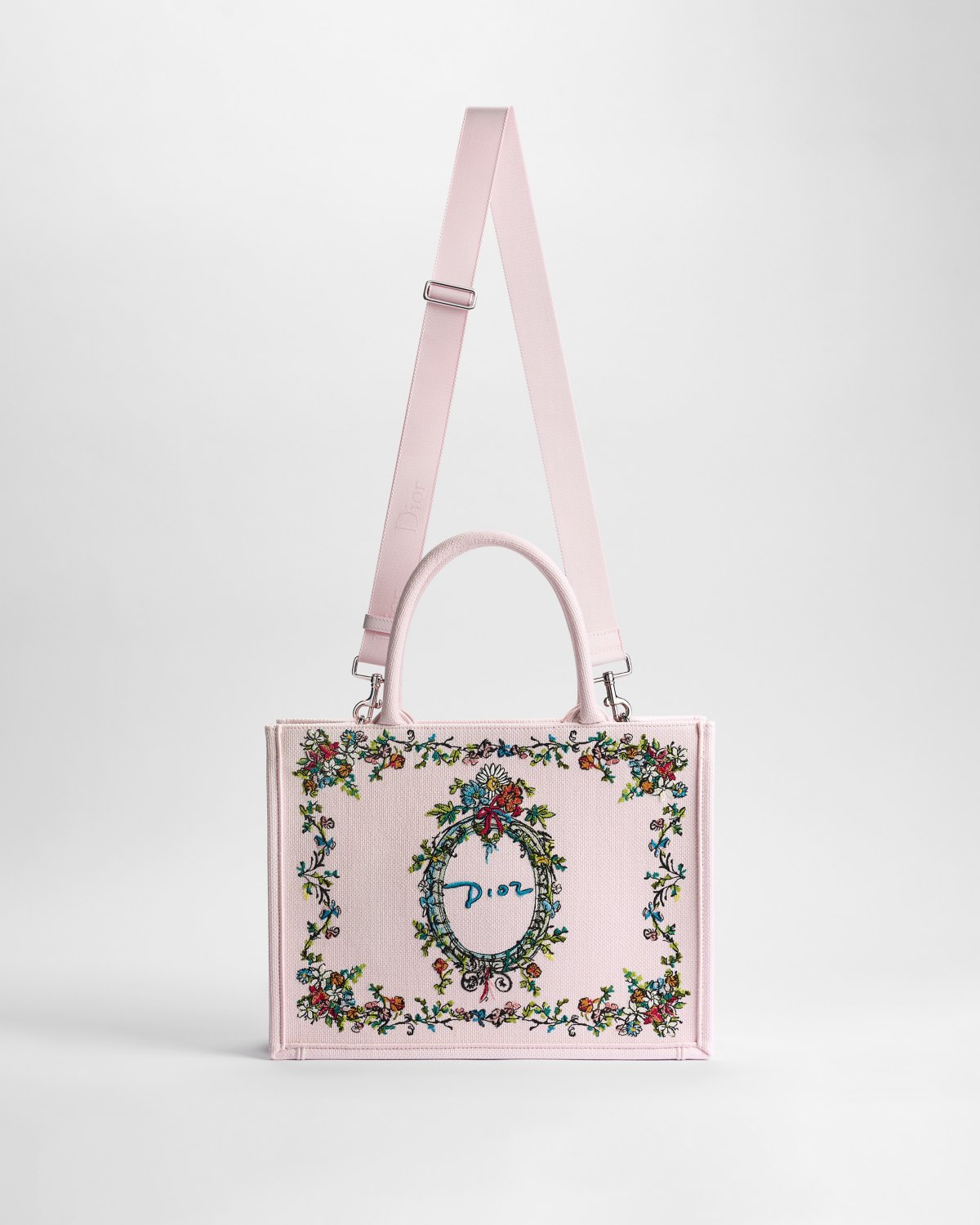 Dioriviera Medium Dior Book Tote with Strap