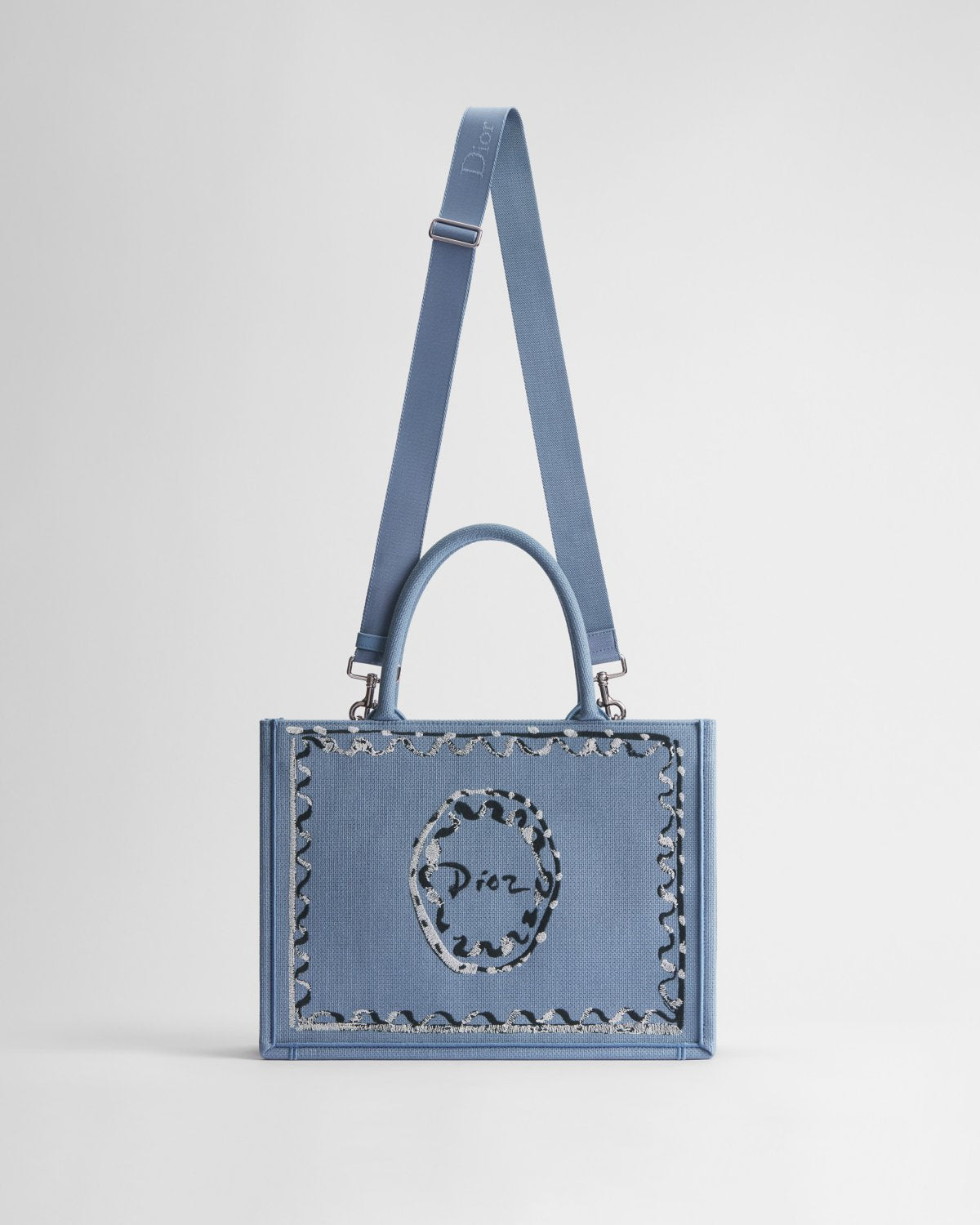 Dioriviera Medium Dior Book Tote with Strap