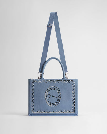 Dioriviera Medium Dior Book Tote with Strap