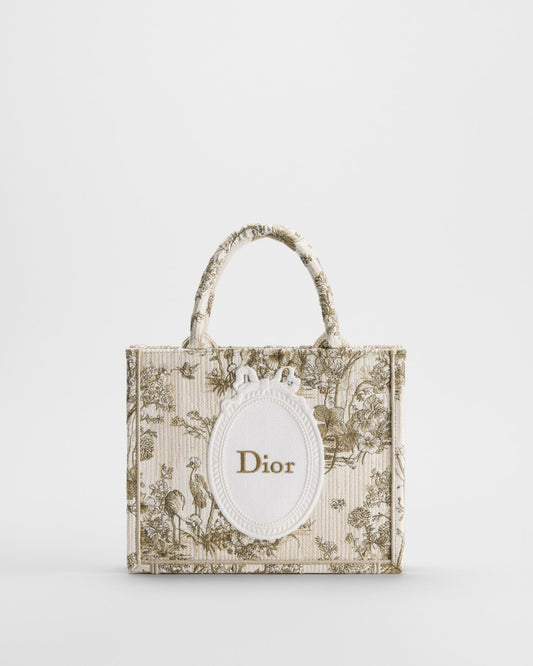 Dioriviera Small Dior Book Tote with Strap
