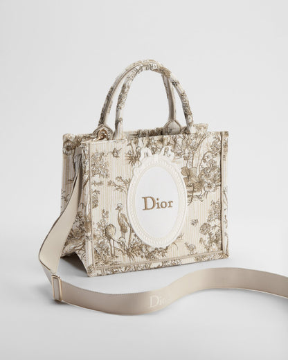 Dioriviera Small Dior Book Tote with Strap