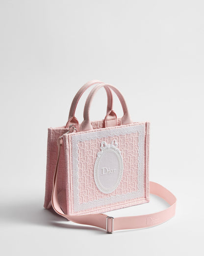 Dioramour Small Dior Book Tote with Strap