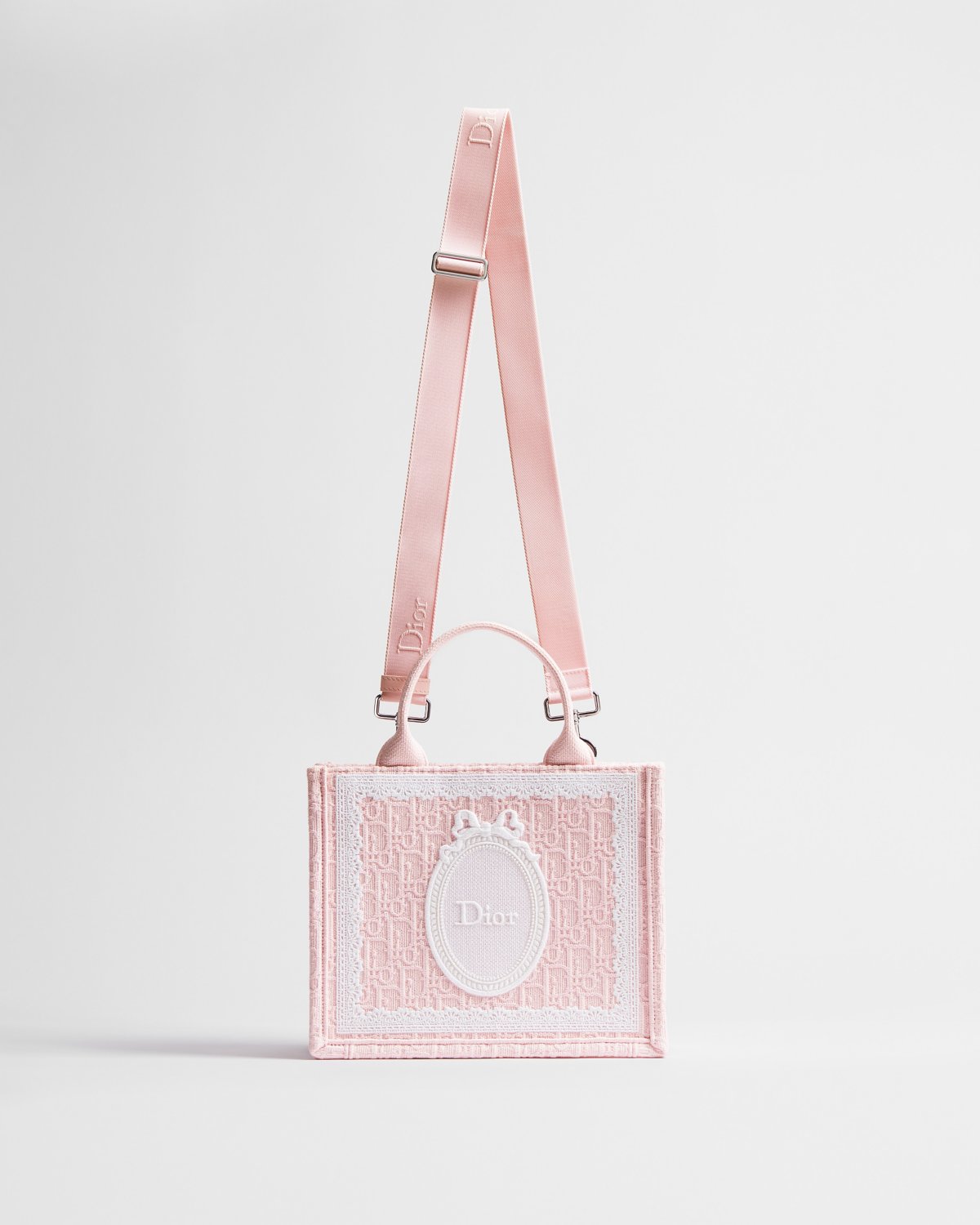 Dioramour Small Dior Book Tote with Strap