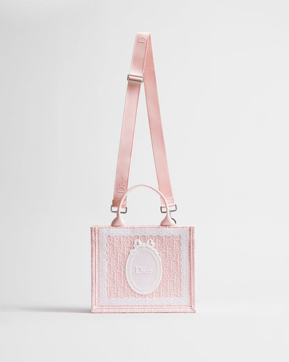 Dioramour Small Dior Book Tote with Strap