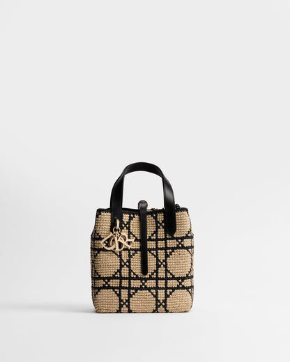 Small Dior Toujours Vertical Tote Bag