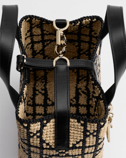 Small Dior Toujours Vertical Tote Bag