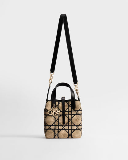 Small Dior Toujours Vertical Tote Bag