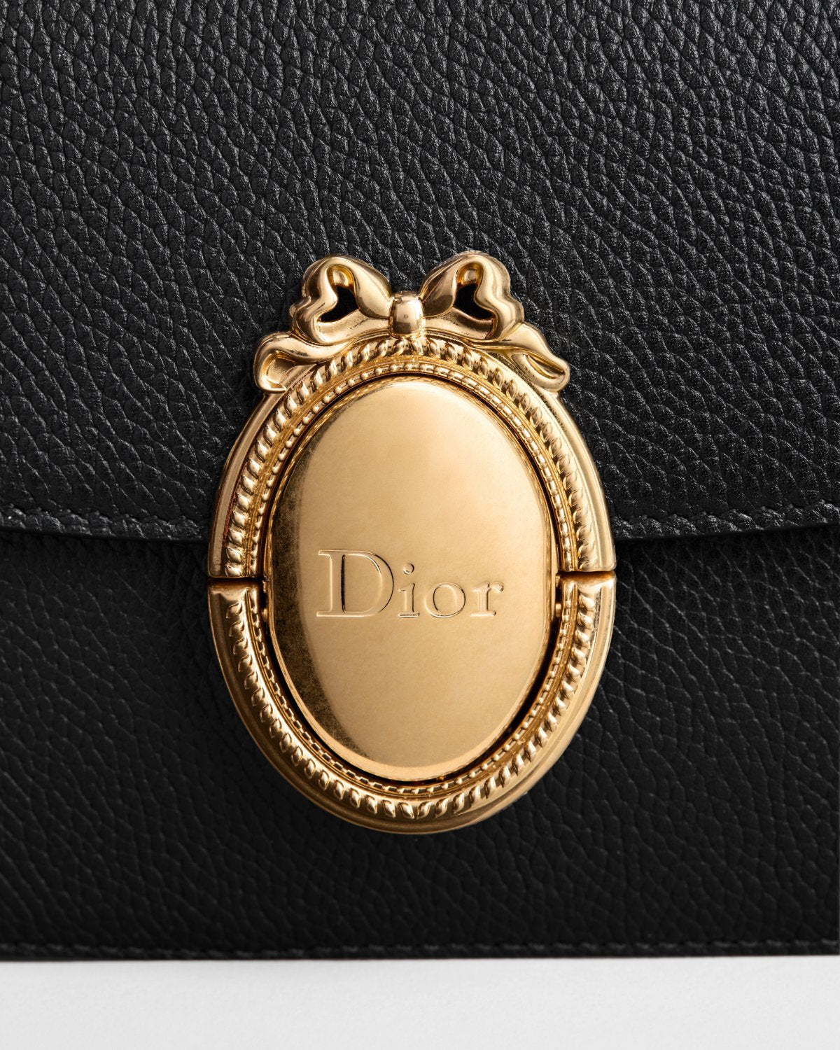 Small Dior Médaillon Flap Bag