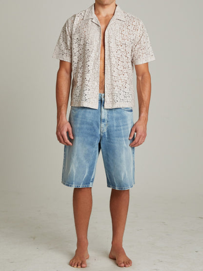 Lace Camp Shirt