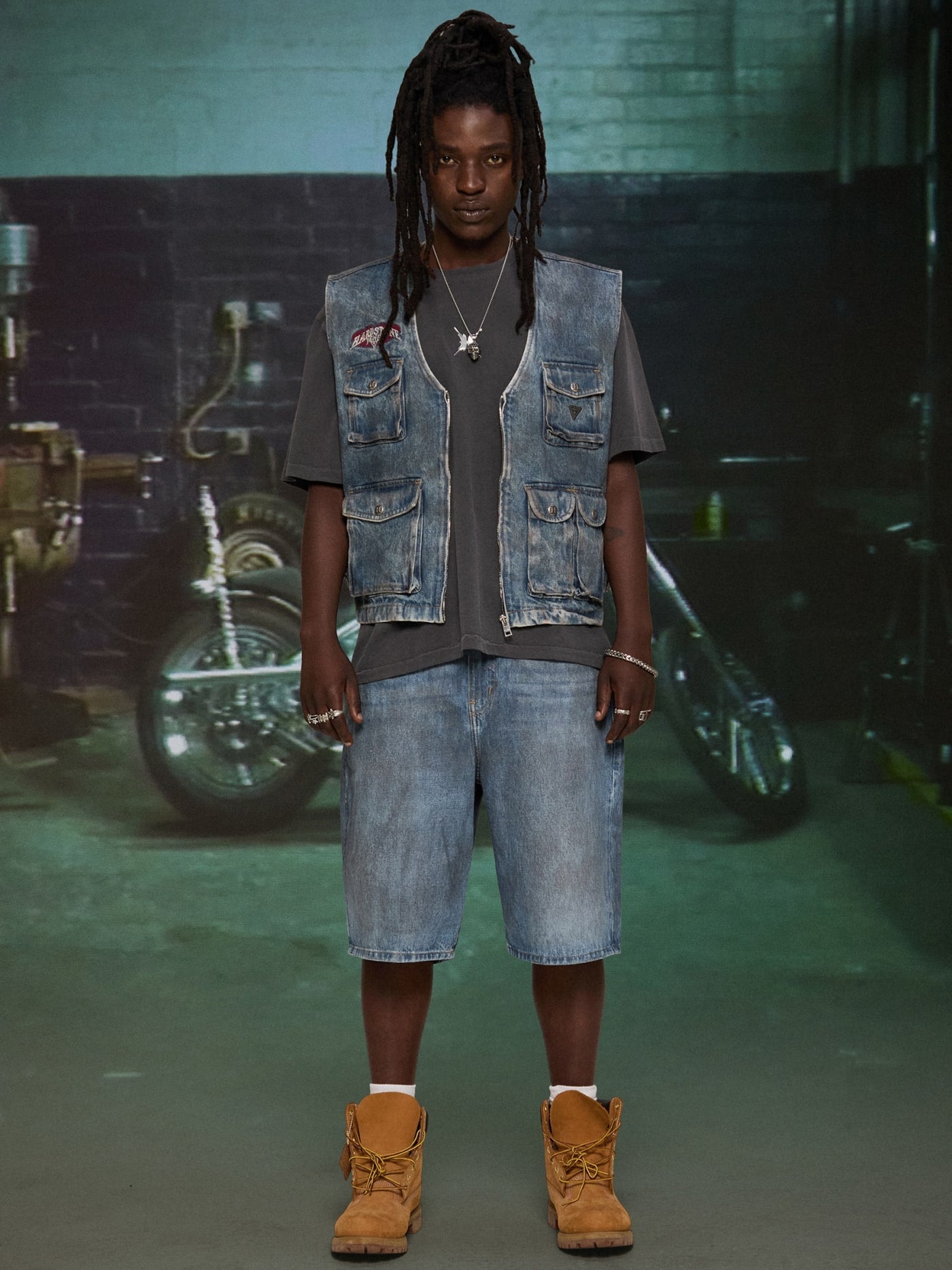 HARDSTONE Denim Vest