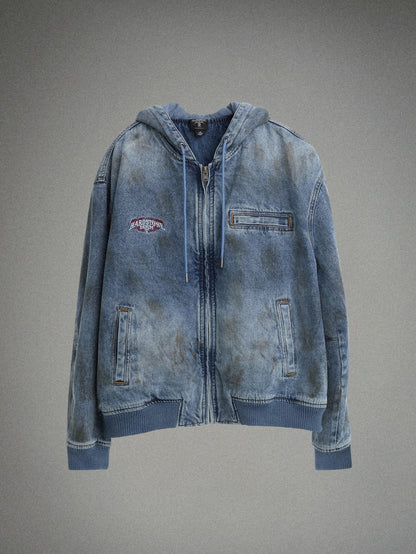 HARDSTONE Denim Hooded Jacket