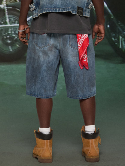 HARDSTONE Denim Shorts
