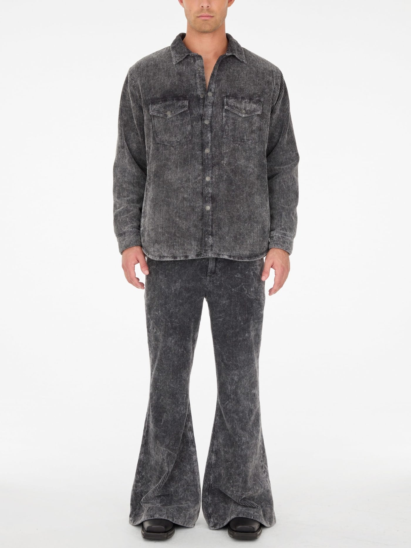corduroy flare pant