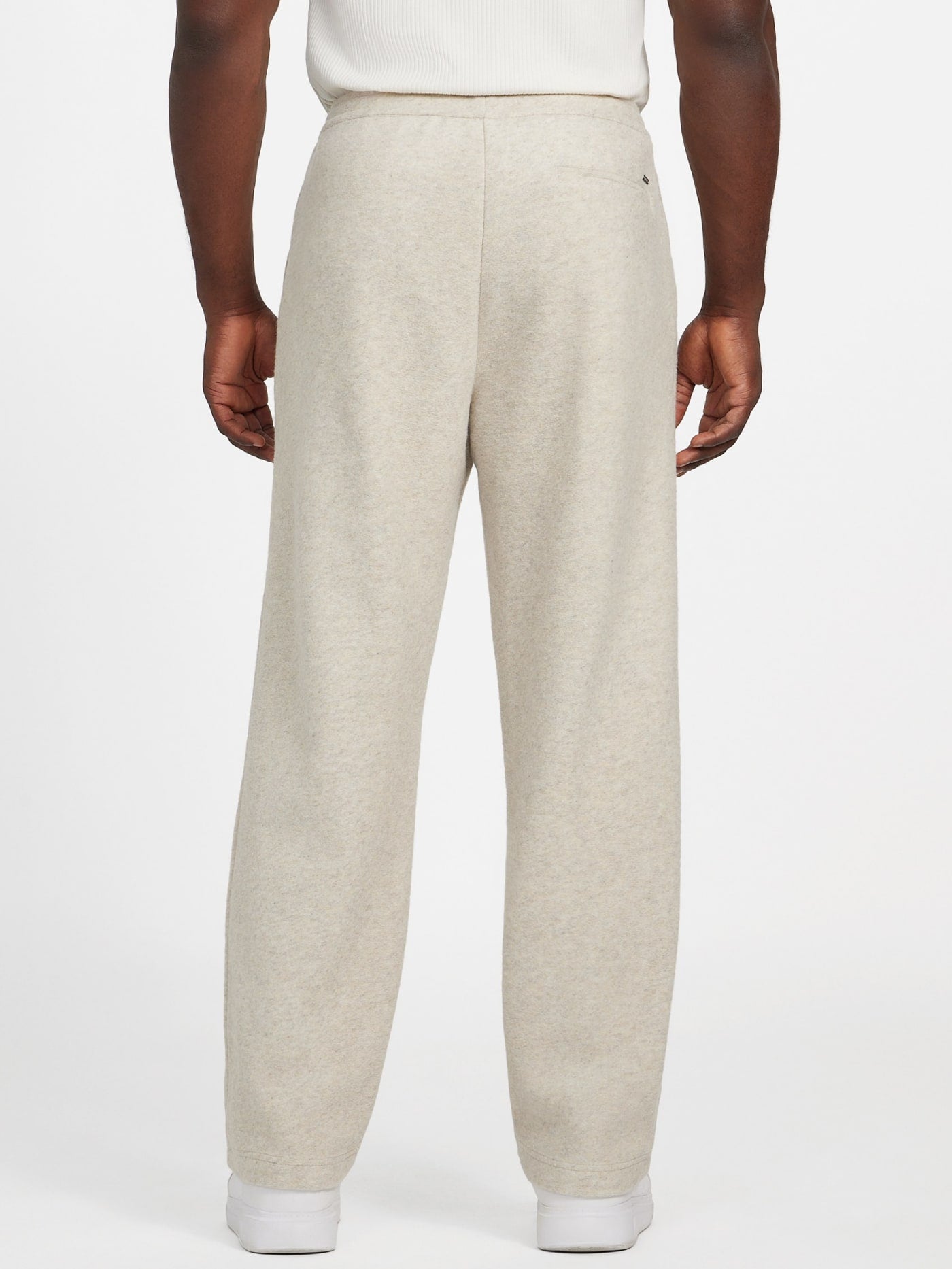 Scuba Wool-Blend Chino Melange Pants
