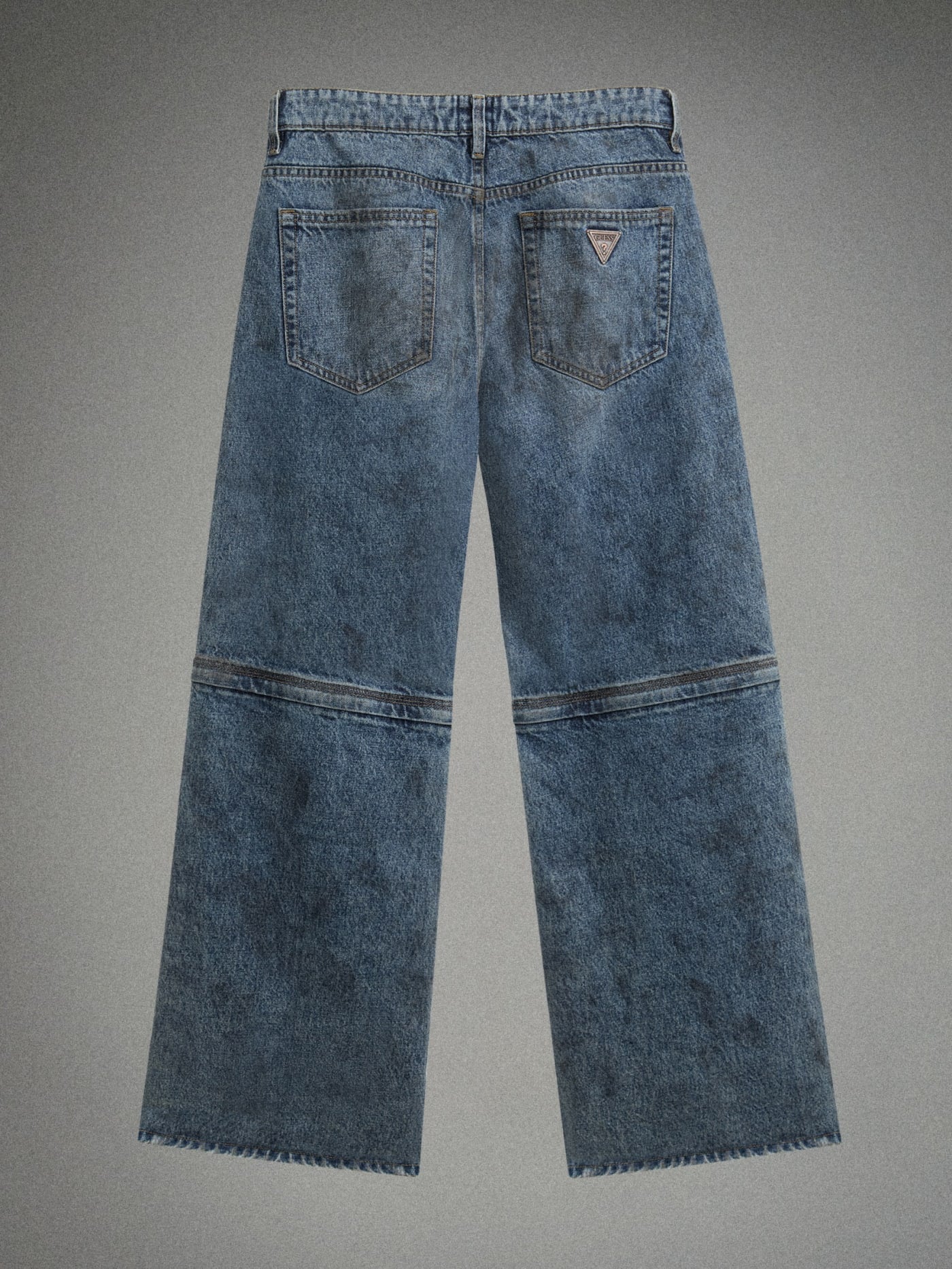 HARDSTONE Zip-Off Denim Jeans