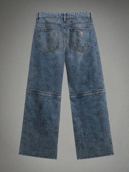 HARDSTONE Zip-Off Denim Jeans