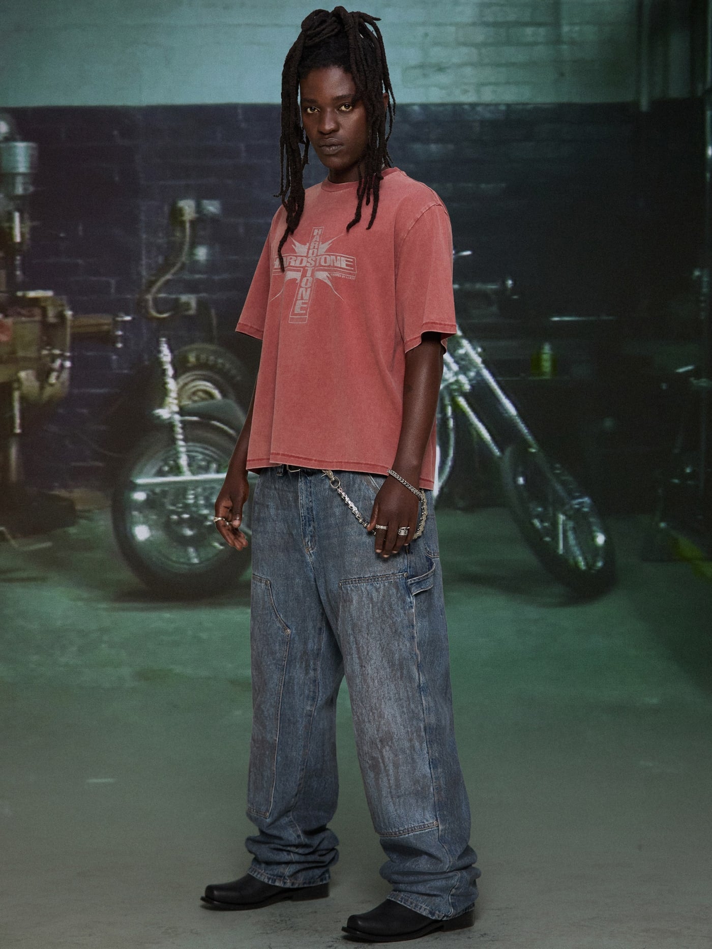 HARDSTONE Denim Carpenter Jeans