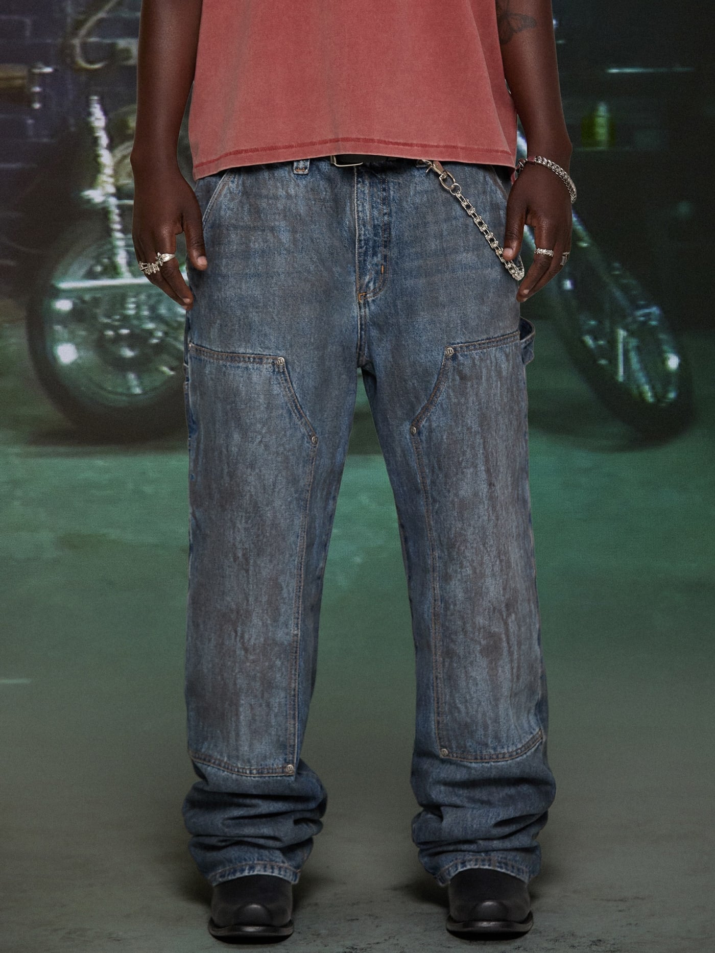 HARDSTONE Denim Carpenter Jeans