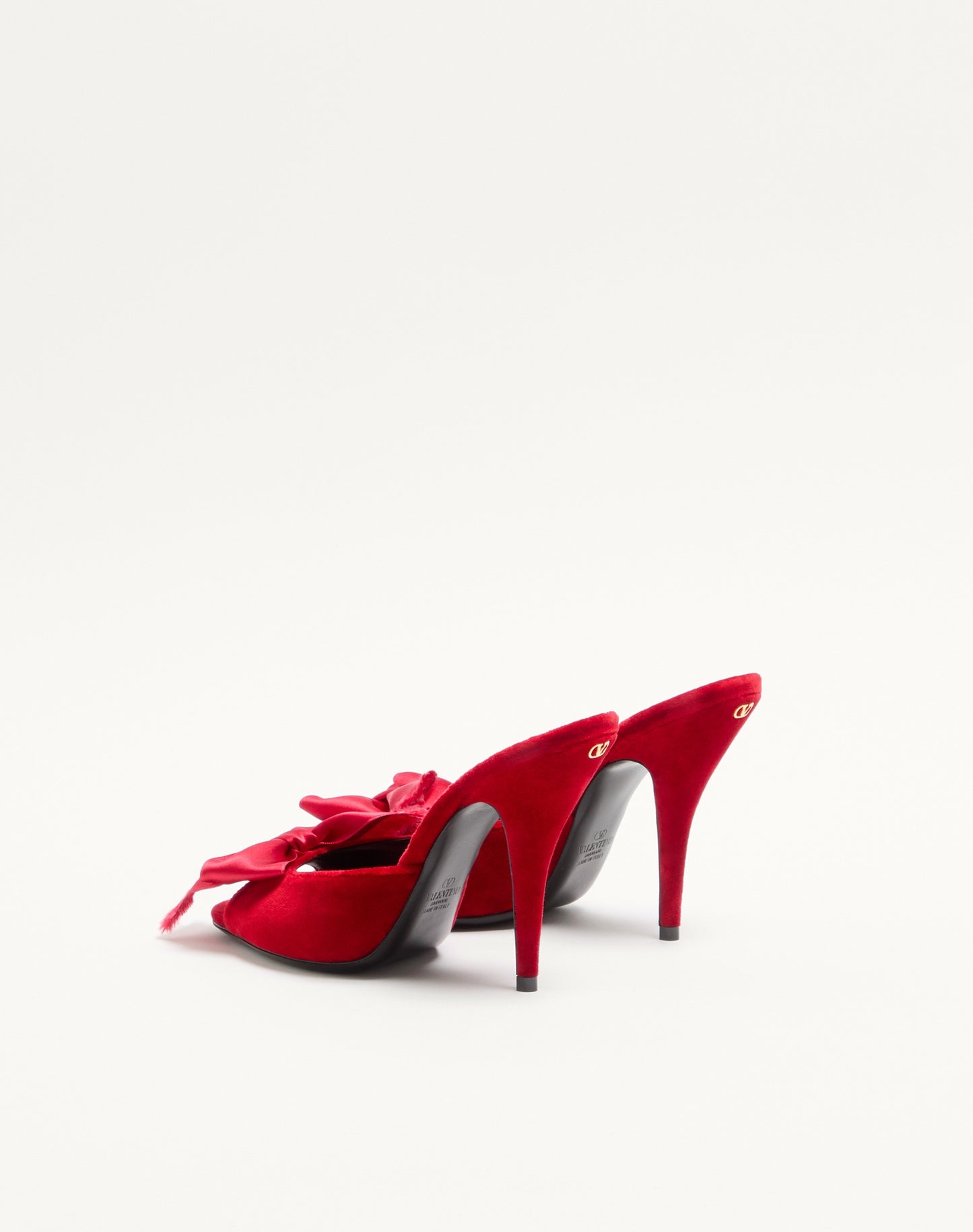 Marie A Velvet Slide Sandal 105mm