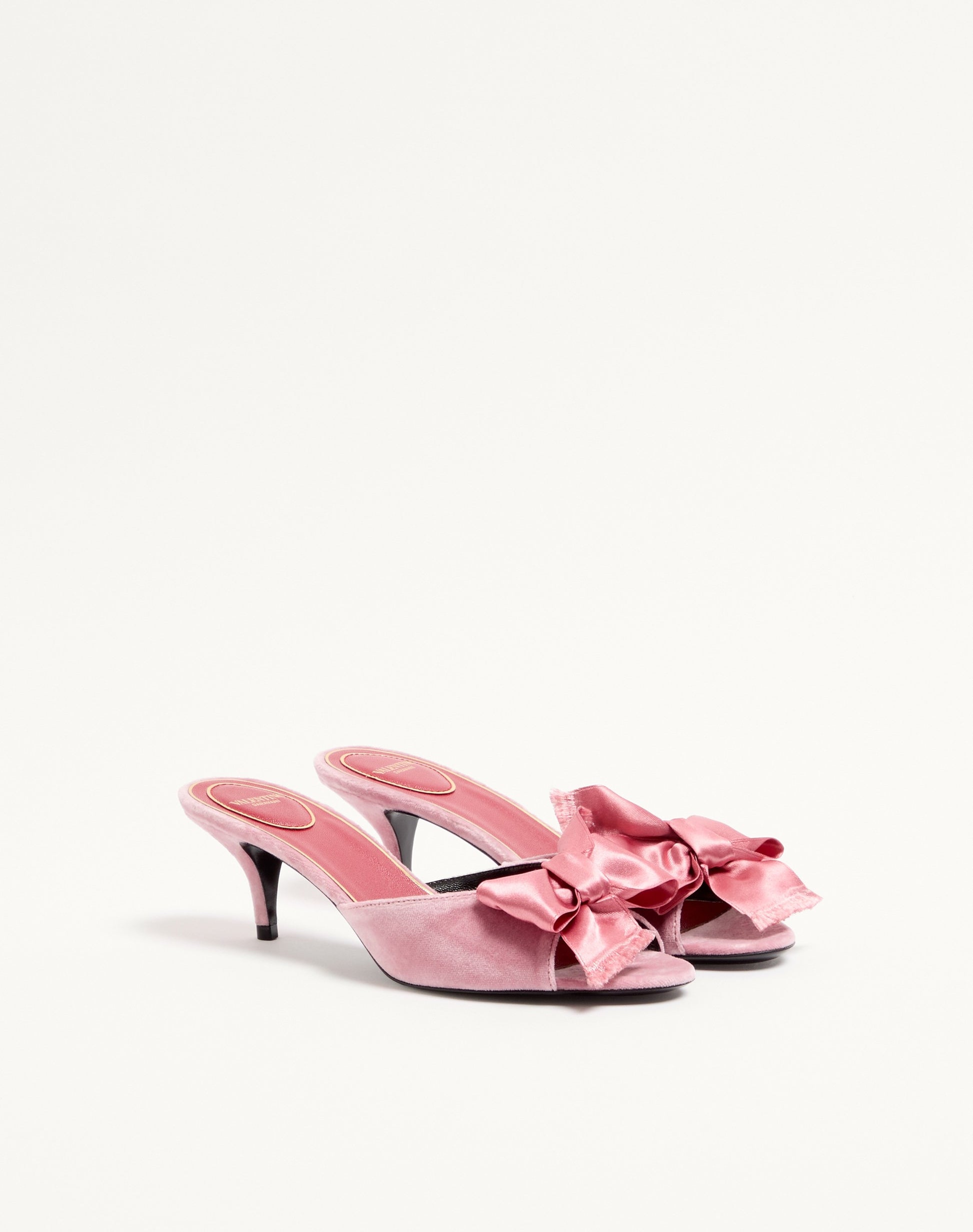 Marie A Velvet Slide Sandal 55mm