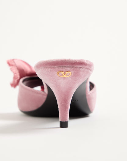 Marie A Velvet Slide Sandal 55mm