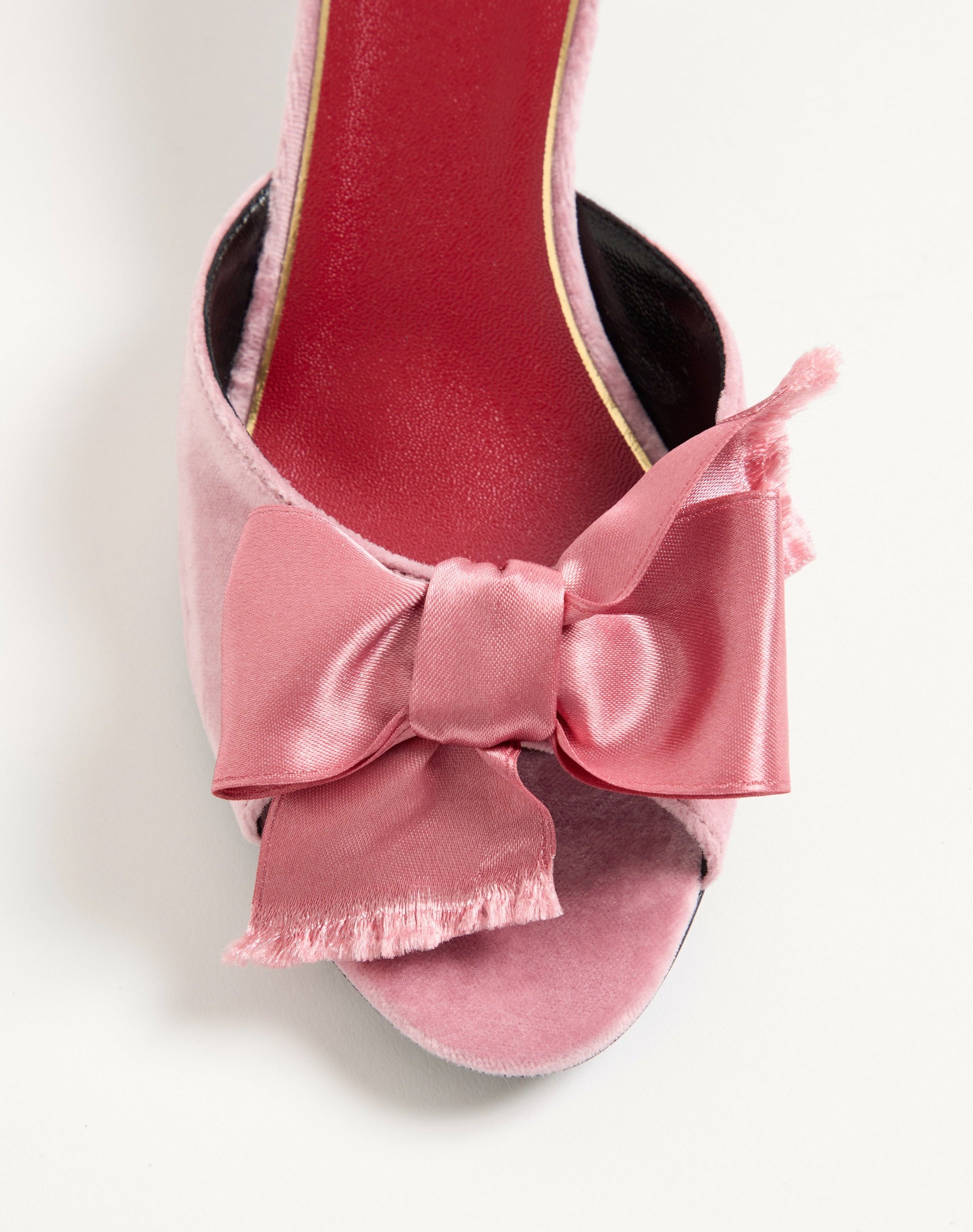 Marie A Velvet Slide Sandal 55mm
