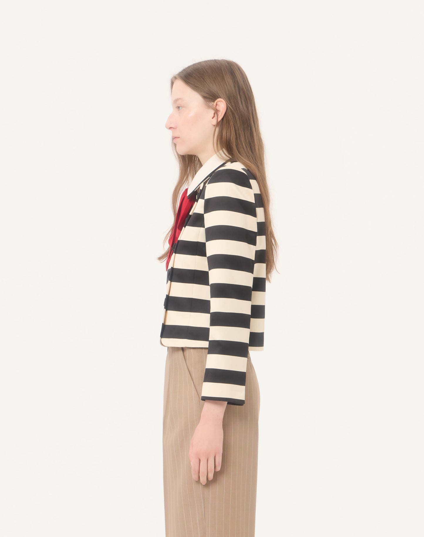 Maxi Barré Cotton Satin Jacket