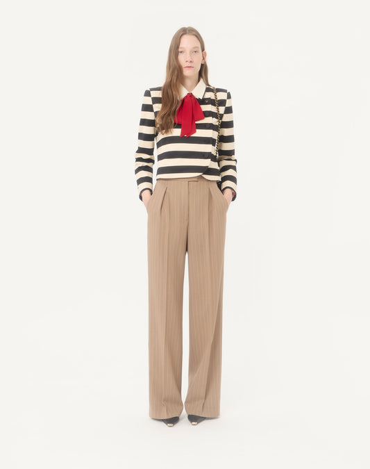 Maxi Barré Cotton Satin Jacket