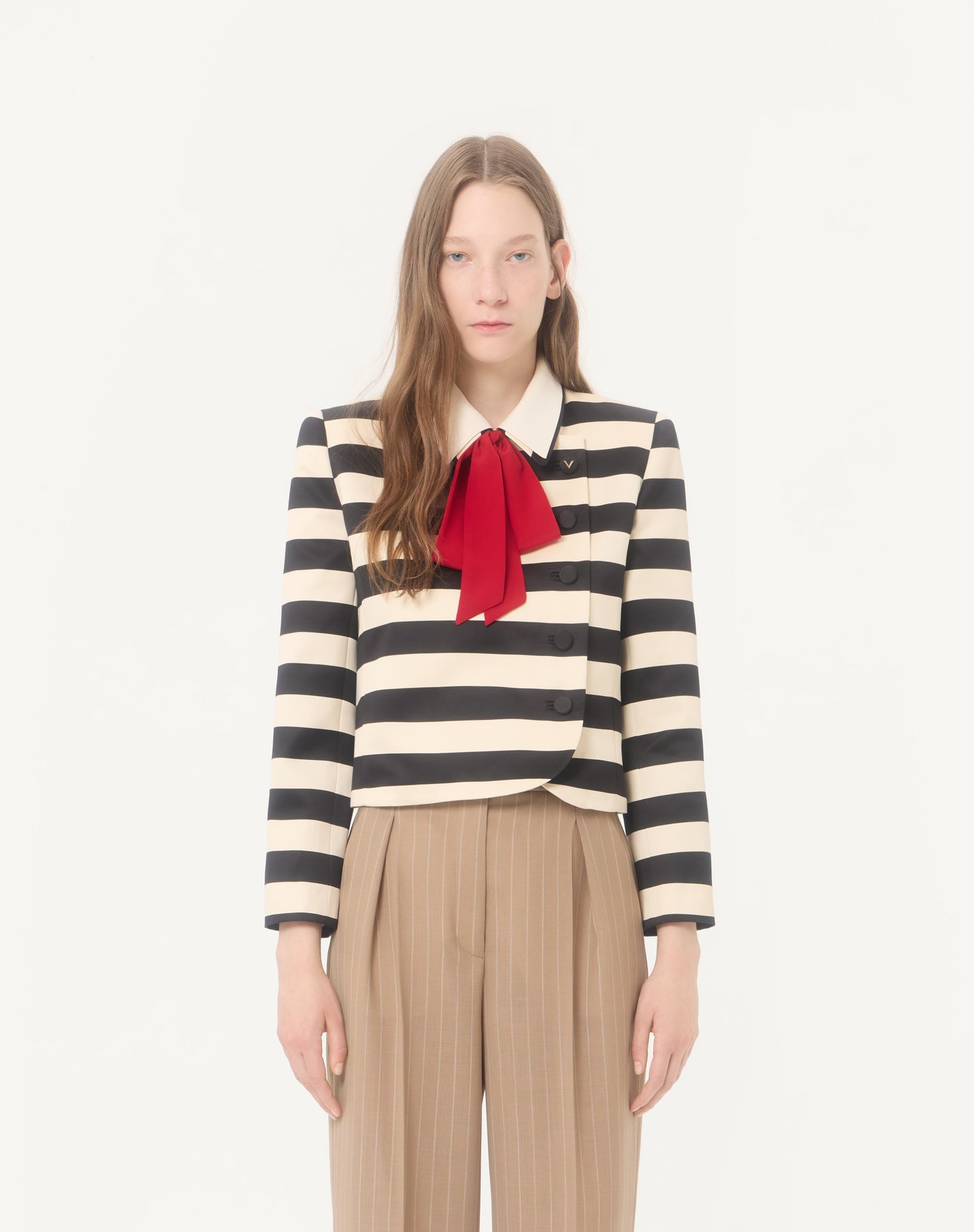Maxi Barré Cotton Satin Jacket