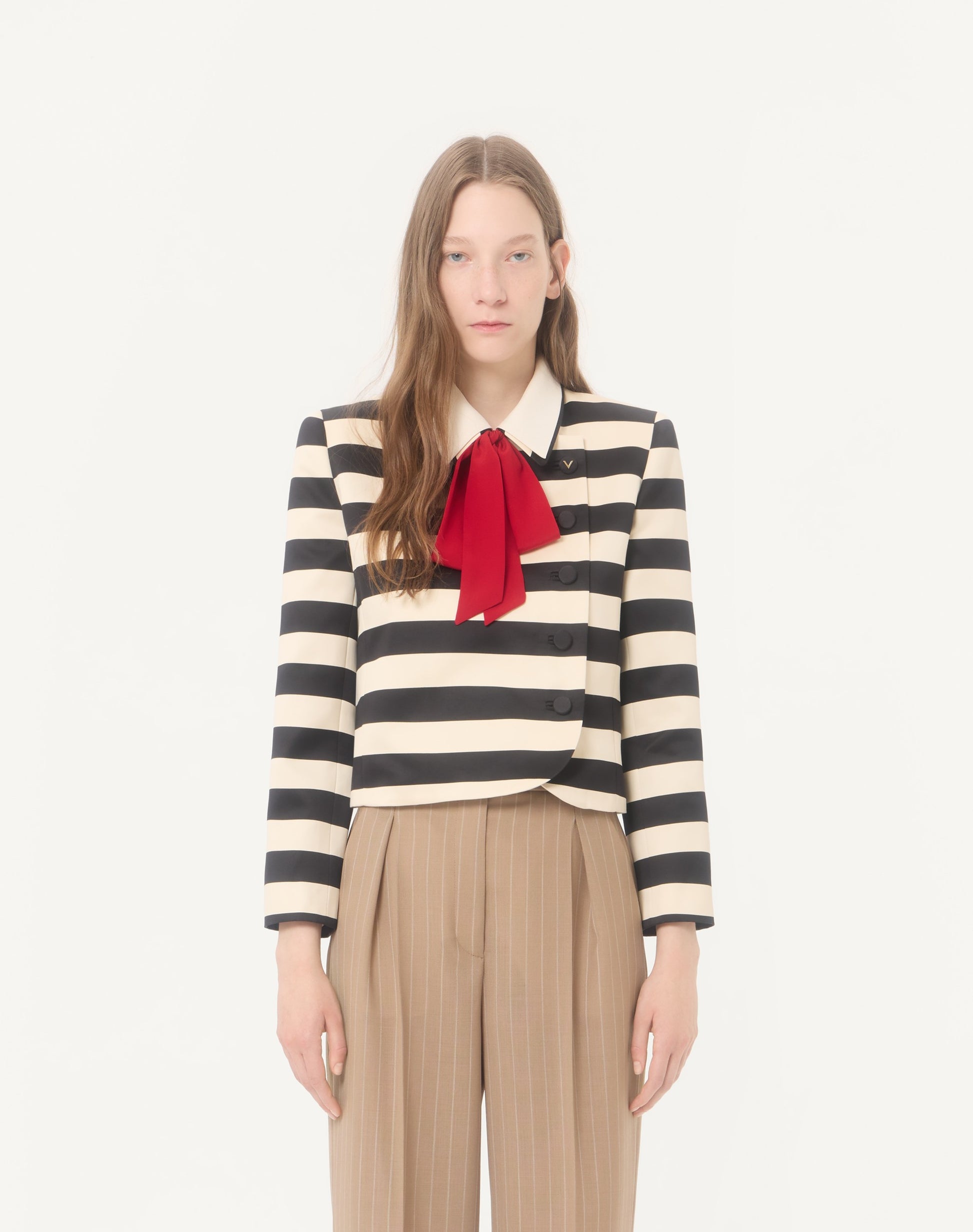 Maxi Barré Cotton Satin Jacket